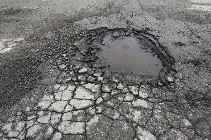 Parking Lot Pothole Repair
